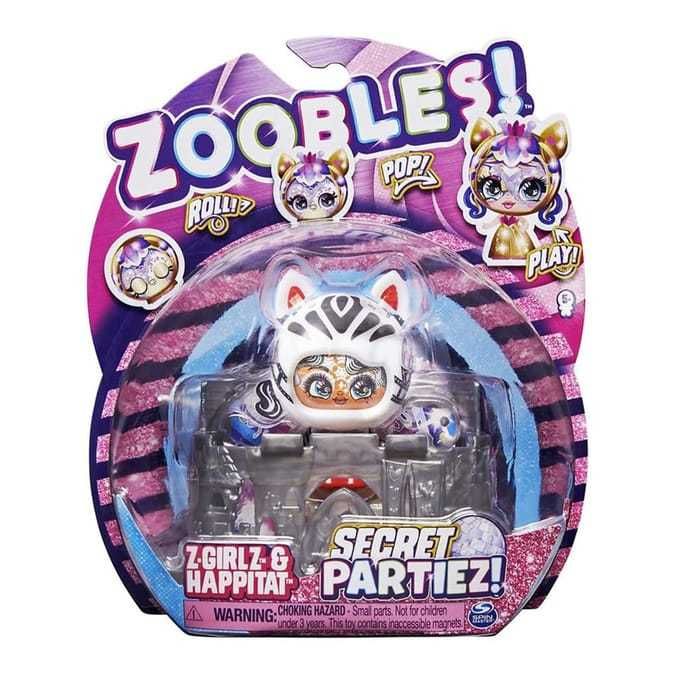 ZOOBLES Магическо топче Z-Girlz трансформираща се фигурка в кукла