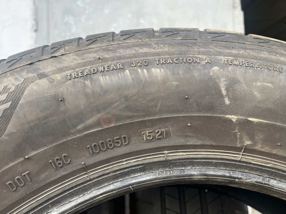 4 бр. летни гуми 225/65/17 Bridgestone DOT 1521 4,5-5 mm
