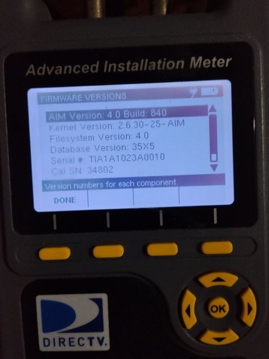 Aparat montare antene parabolice