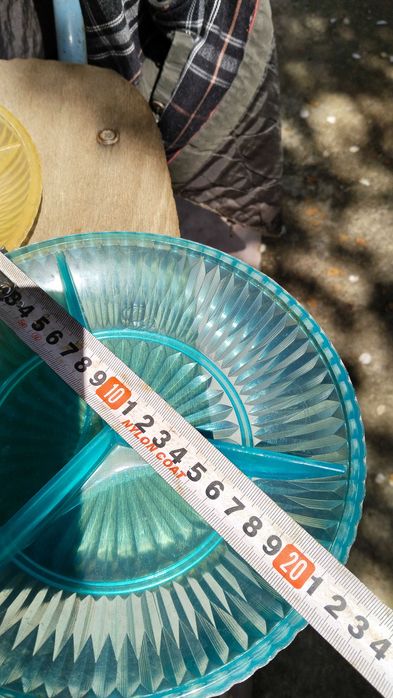 Къмпингарски табли за храна и купа с двойно дъно