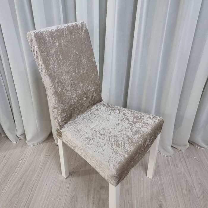 Set 6 huse scaun catifea