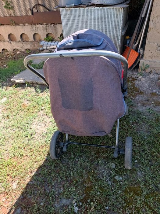 Коляска в нормальном состоянии