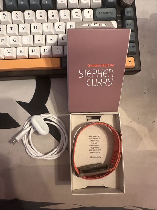Bratara fitness Google Fitbit Air Special Edition Stephen Curry