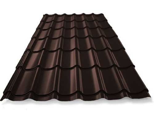Металлочерепица Супермонтеррей 0.45 Россия 100%