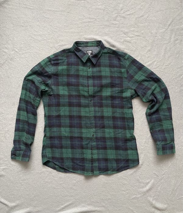 Рубашка клетчатая от Colins