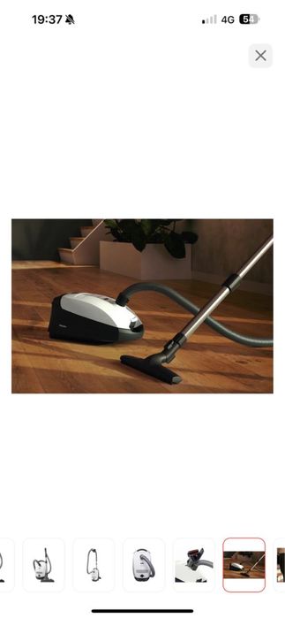 Пылесос Miele SBAD3 Classic С1 белый