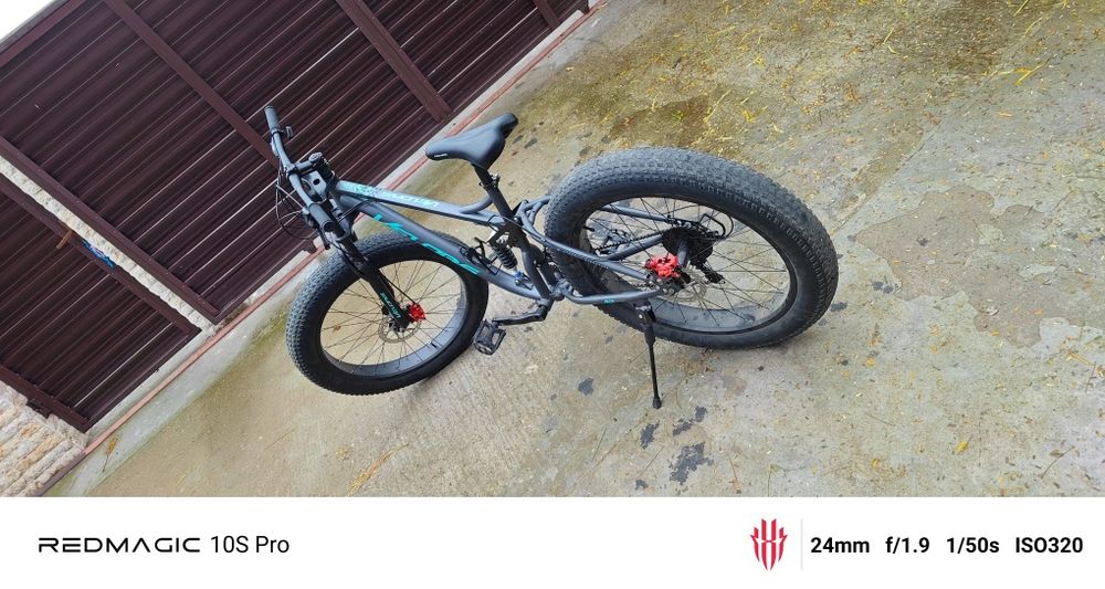 Bicicleta fat bike velors