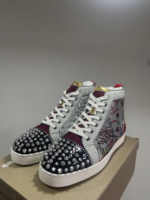 Christian Louboutin High Graffiti Spikes