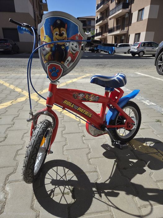 Vand bicileta copii Paw Patrol