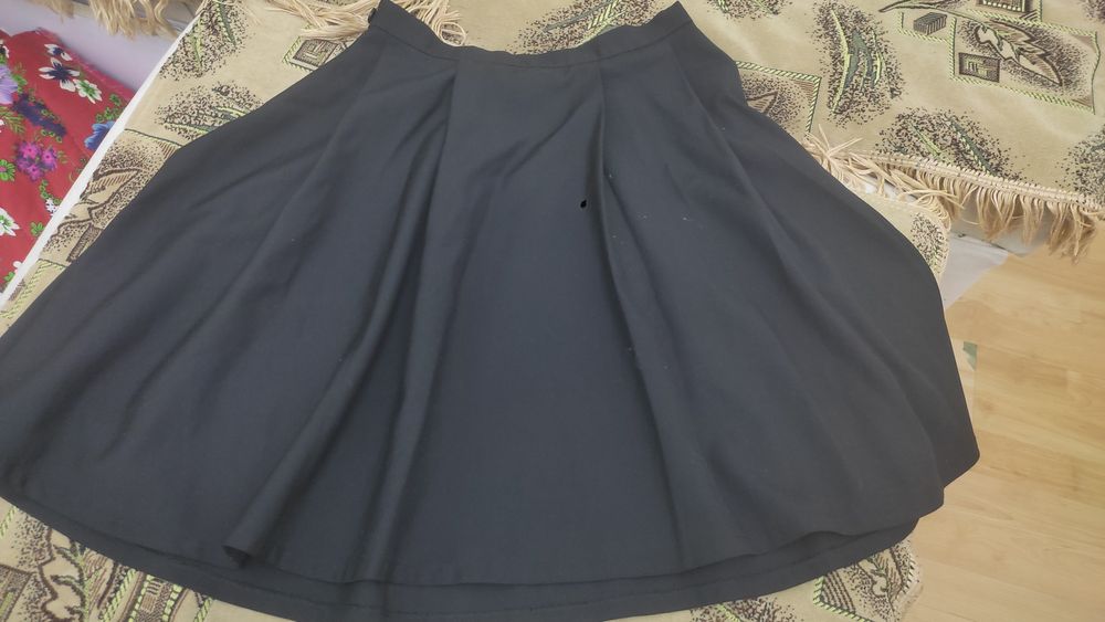 Юбка школьная, черная