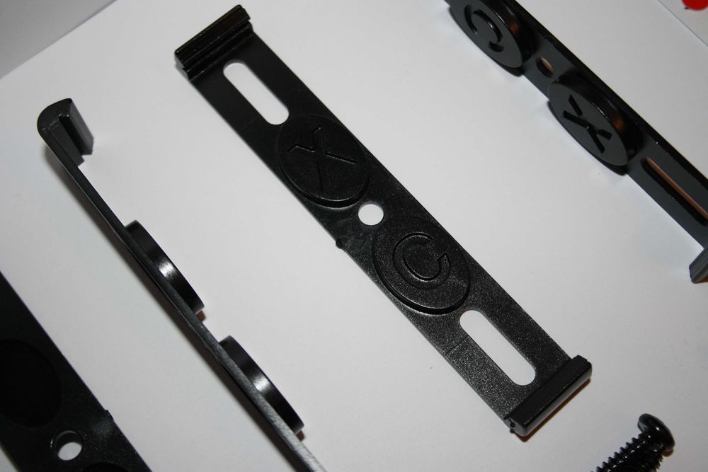 Suporti numar auto slim