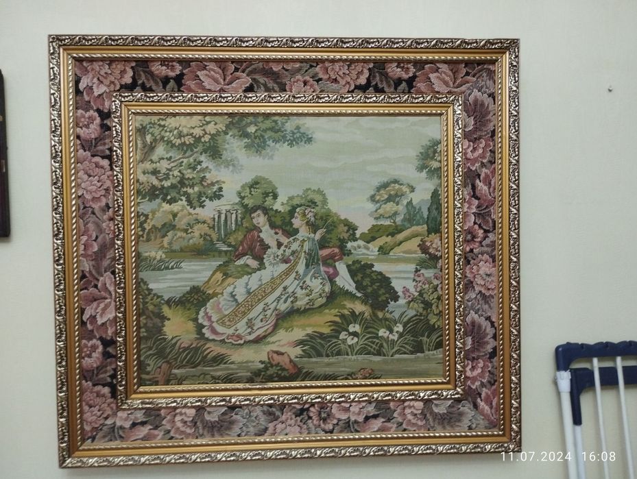 Продам картину  советскую (габелен)