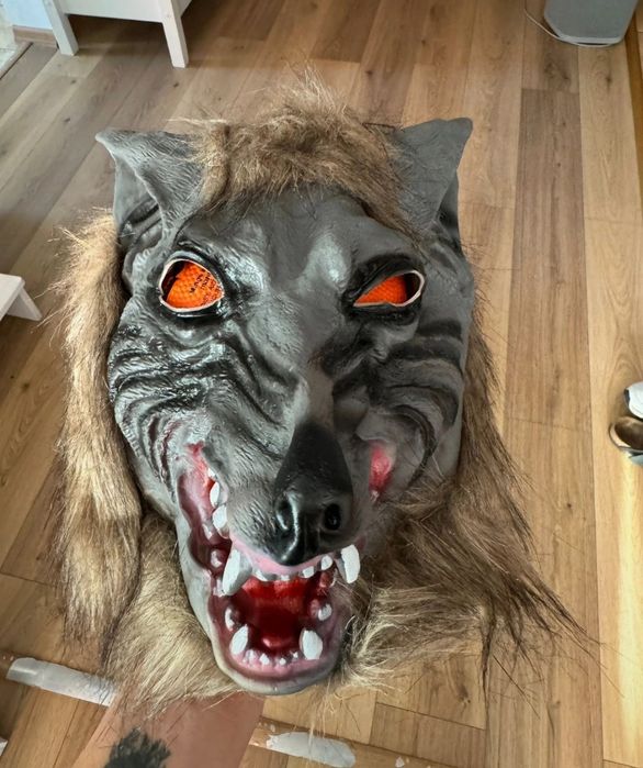 Set mască și mănuși vârcolac