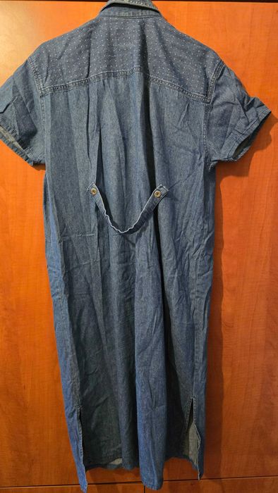 Blue J, Rochie de damă din denim, bleu, masura L