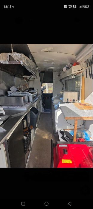 Кемпер за бърза закуска скара готов бизнес