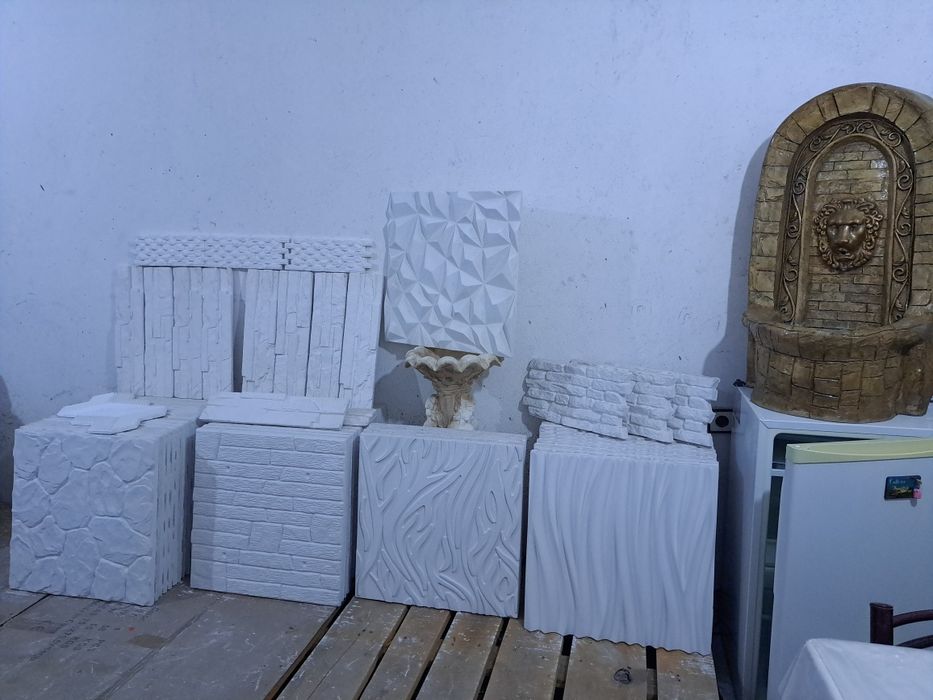 Продавам разработен бизнес за Циментови и Гипсови Пана,камъни!