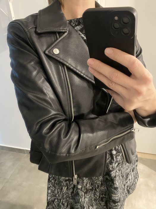 Geaca H&M imitatie piele