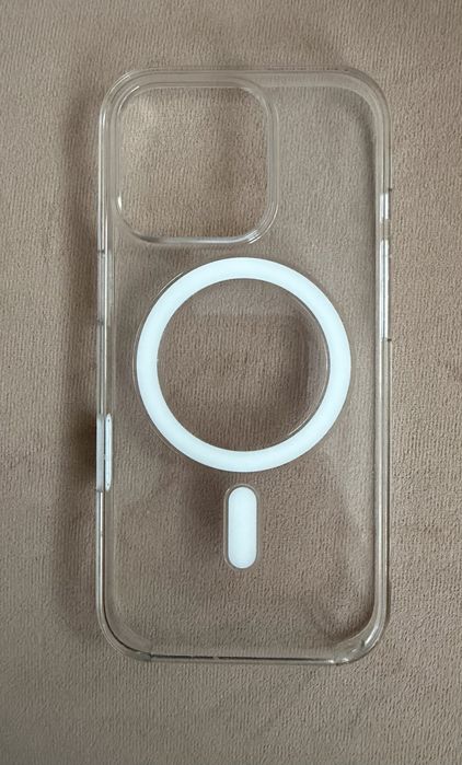 Husa de protectie Apple Clear Case with MagSafe pentru iPhone 16 Pro