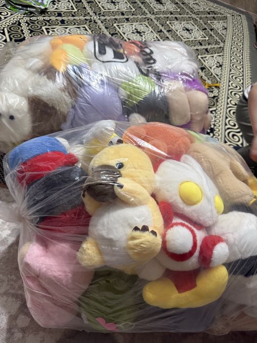 Мягкие игрушки для хватайки