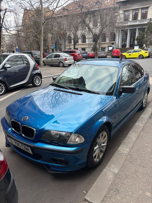 BMW e46 albastru