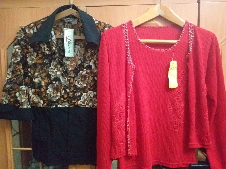 Новые красивые костюмы, кофты, юбки разные размеры.