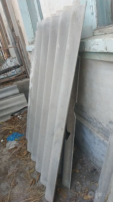 Шифер волнистый, новый и Б/У.