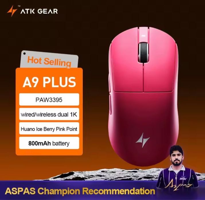 Игровая мышь Atk a9 plus