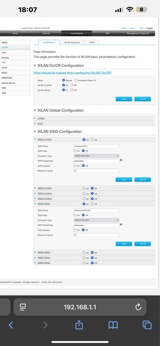 ZTE F670L wifi router optomda