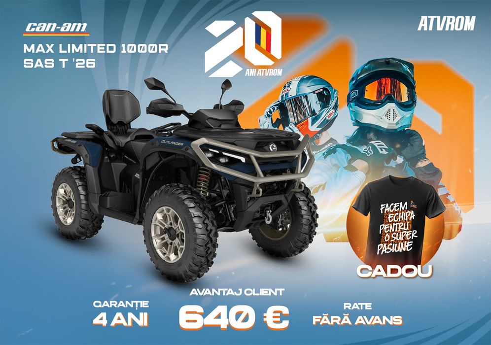 Can-Am Outlander MAX LIMITED 1000R SAS T '26