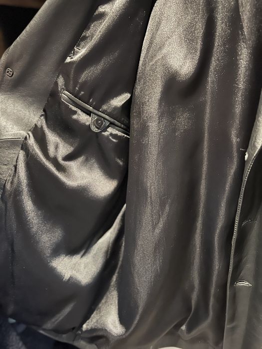 Луксозно мъжко кожено сако