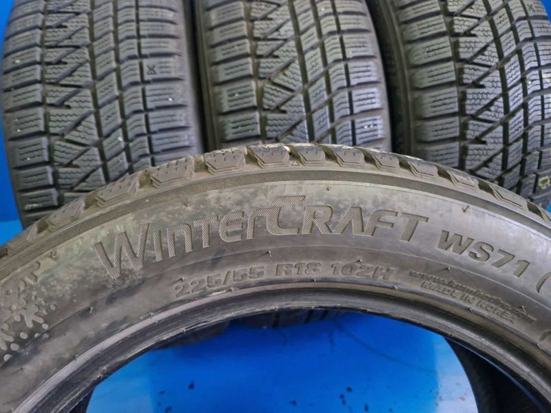 4 Kumho R18 225/55
зимни гуми DOT2418