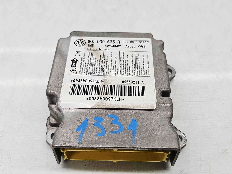 Calculator airbag Volkswagen Golf 5 Plus (5M1) [Fabr 2005-2008] 1K0909