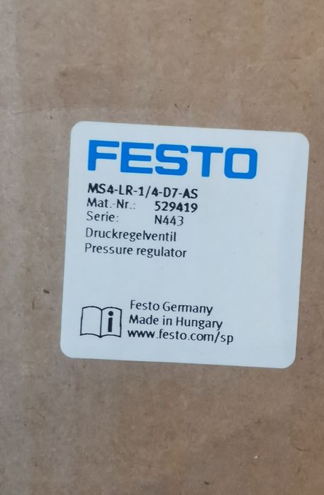 Regulator de presiune Festo MS4-LR-1/4-D7-AS,