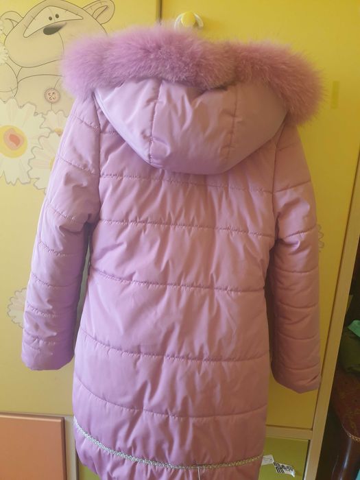 Продам пуховик на девочку 6-8 лет, пр.Россия
