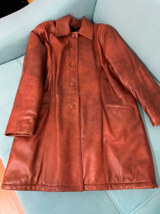 Haina / Palton de dama din piele