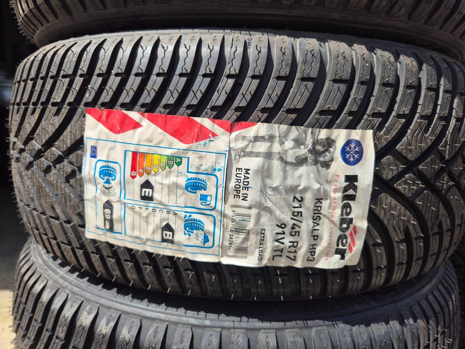 4 Anvelope M+S IARNA - 215/45/17 - KLEBER - NOU - DOT 2019 !