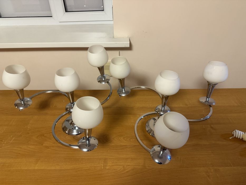 Люстра 4ех рожковая, цокол е27