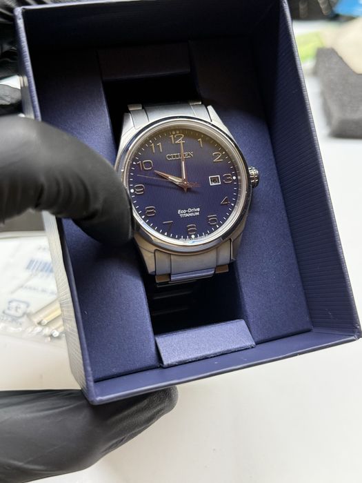 Ceas Citizen Eco-Drive Titanium – Sapphire, 100m