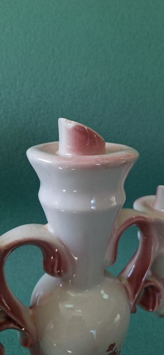 Фарфоровый канделябр-подсвечник, СССР