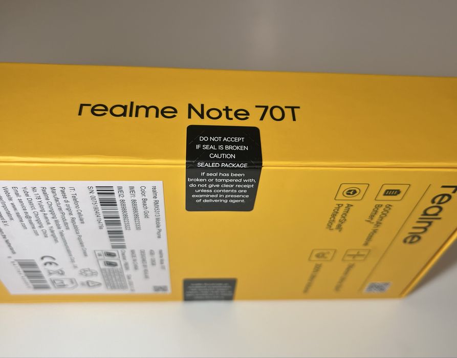 Мобилен телефон RealMe Note70T