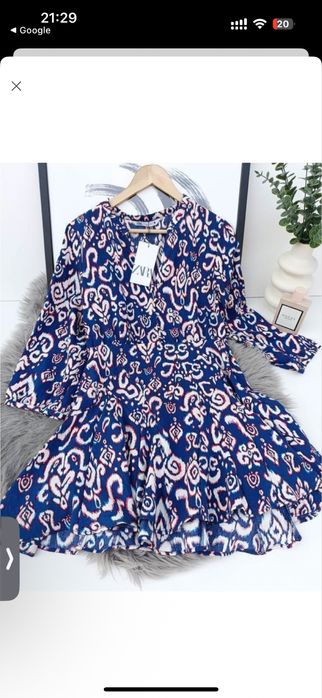 Лятна рокля ZARA XS размер