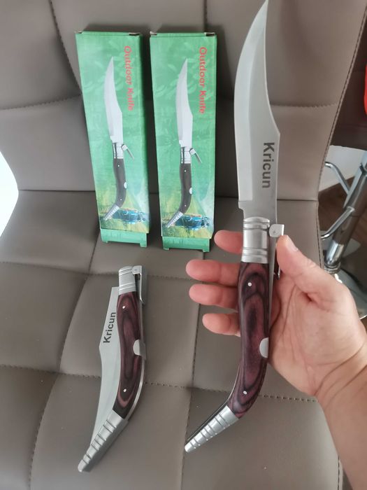 Briceag Spaniol Criket ( maner lemn, 38cm lungime totala )