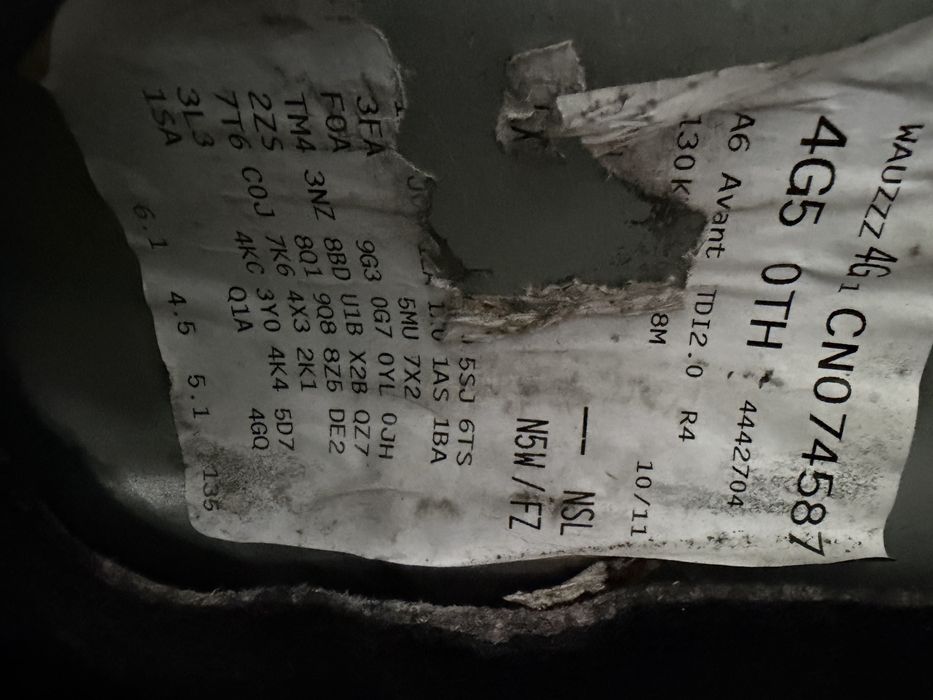 Ауди а6 2.0тди автомат на части / audi a6 2.0tdi