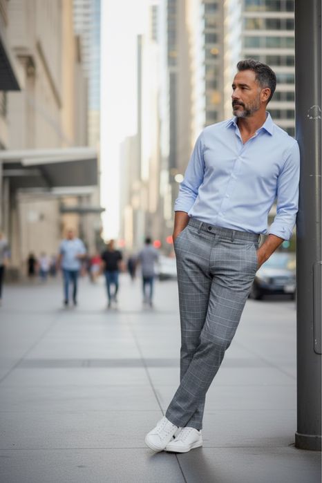 Pantaloni eleganti barbati