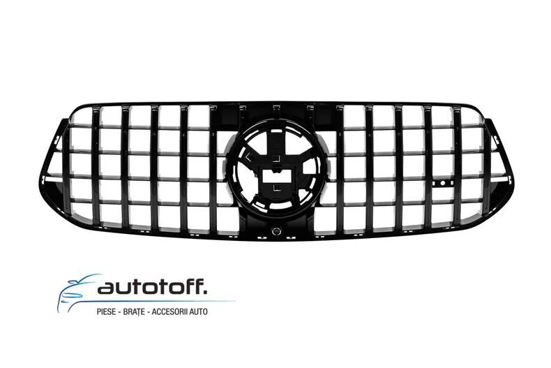 Pachet exterior compatibil Mercedes GLE W167 SUV (19-23) GLE63 Black Design
