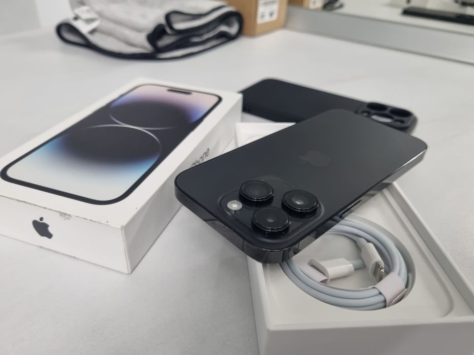 IPhone 14Pro/Black 128gb impecabil Baterie nouă originală