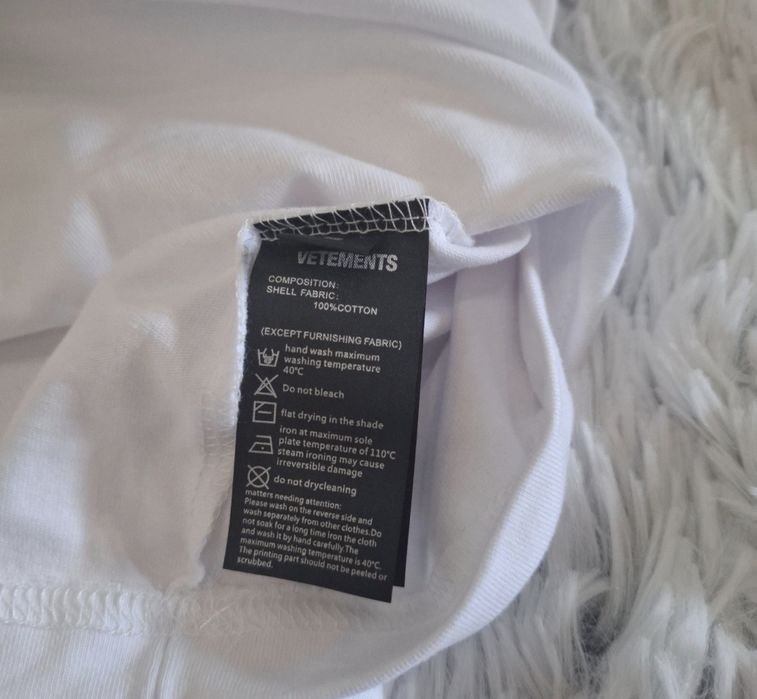 VETEMENTS тениска оувърсайз унисекс НОВА