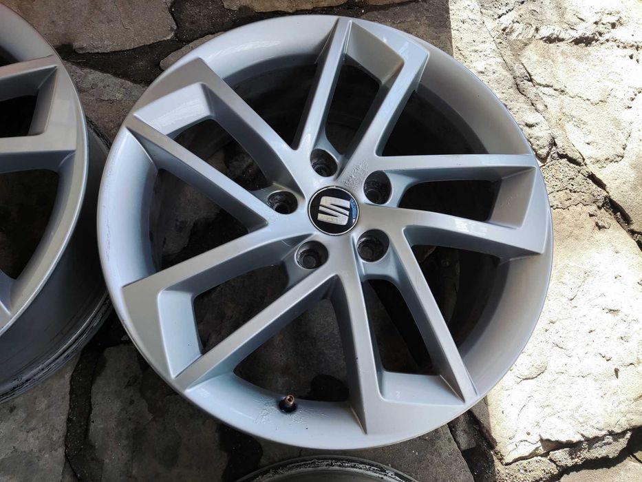 Skoda Seat VW 17 цола 5х112 оригинални алуминиеви лети джанти Сеат 5x112