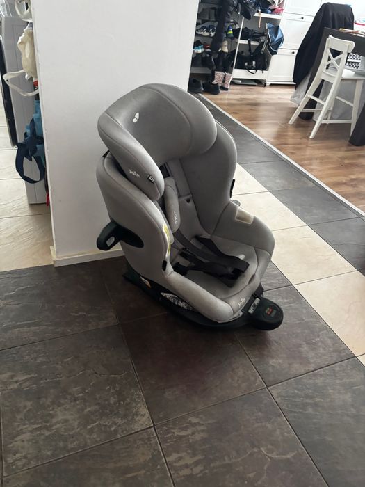 Scaun auto pentru copii I-Spin 360, Gray Flannel, Joie + ISOFIX
