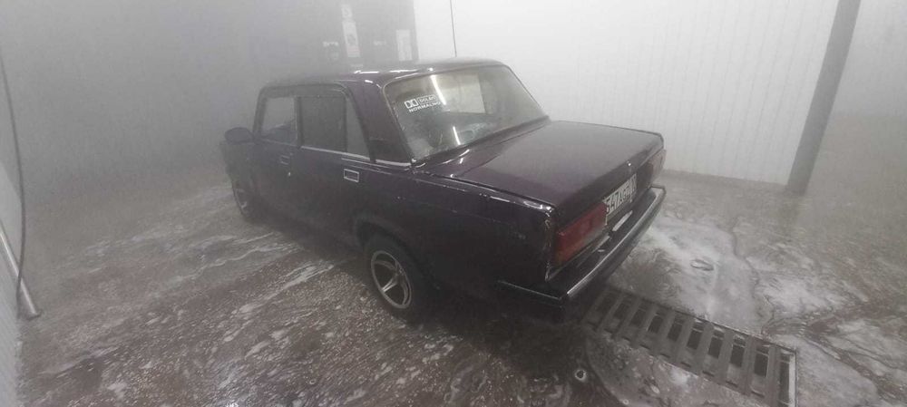 ВАЗ 2107 на активном ходу